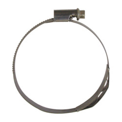 COLLIER À VIS À RÉSERVE ÉLASTIQUE Ø 60 → 80 mm L = 9 mm