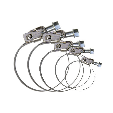 ASSORTIMENT DE COLLIERS À VIS TÊTE BASCULANTE Ø 25 → 110 mm L = 9 mm