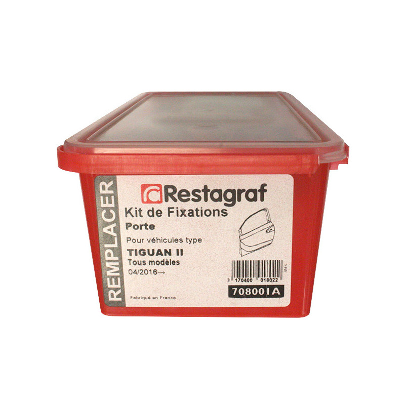 Kit met bevestigingsmateriaal voor Portier TIGUAN II Alle modellen 04.2016 →
