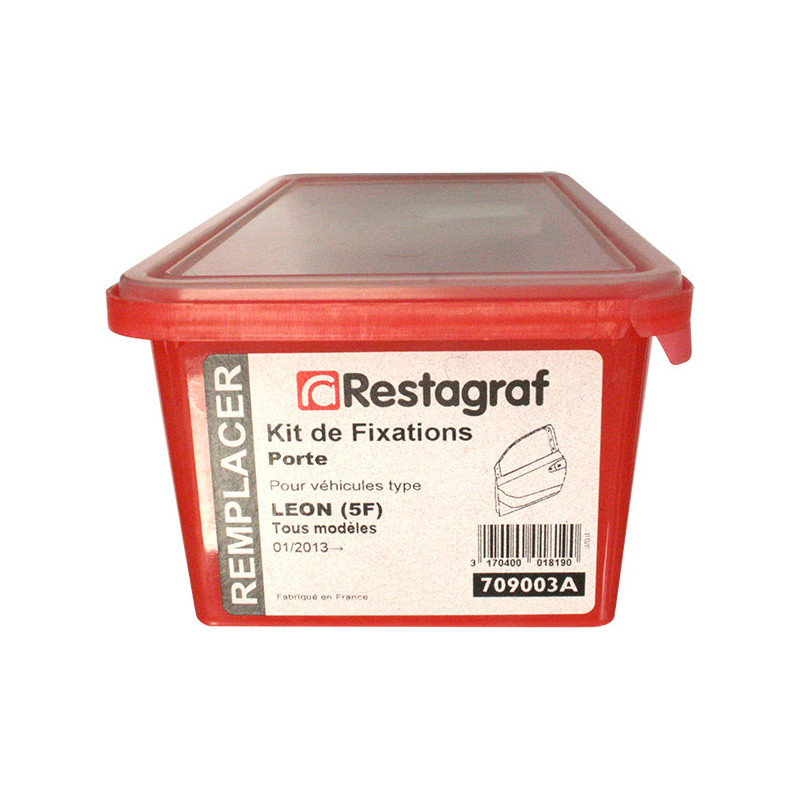 Kit met bevestigingsmateriaal voor Portier LEON (5F) Alle modellen 01.2013 → Kit met bevestigingsmateriaal voor Portier LEON (5F) Alle modellen 01.2013 →