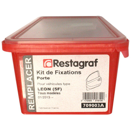 Kit met bevestigingsmateriaal voor Portier LEON (5F) Alle modellen 01.2013 → Kit met bevestigingsmateriaal voor Portier LEON (5F) Alle modellen 01.2013 →