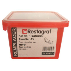 Kit met bevestigingsmateriaal voor Voorbumper MITO Alle modellen 09.2008 →