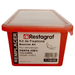 Kit met bevestigingsmateriaal voor Voorbumper FIESTA (CB1) Alle modellen 03.2008 → 11.2012