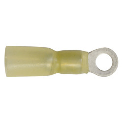 VOORGEÏSOLEERDE, RONDE KABELSCHOEN  Ø 5 mm (2,6 → 6 mm²)  WARMTEKRIMPBARE