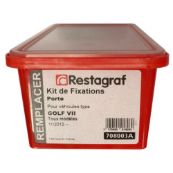 Kit met bevestigingsmateriaal voor Portier GOLF VII Alle modellen 11.2012 → 02.2017