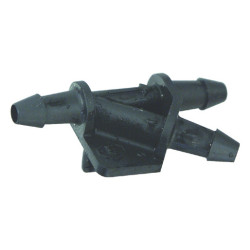 RACCORD 3 VOIES Ø 5 mm POUR TUYAU LAVE-GLACE