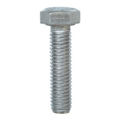STAINLESS STEEL HEXAGON HEAD MACHINE SCREW M5-0.80 X 20 mm DIN 933