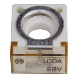 FUSIBLE CUBE CF 58V 100A POUR MONTAGE SUR COSSE DE BATTERIE
