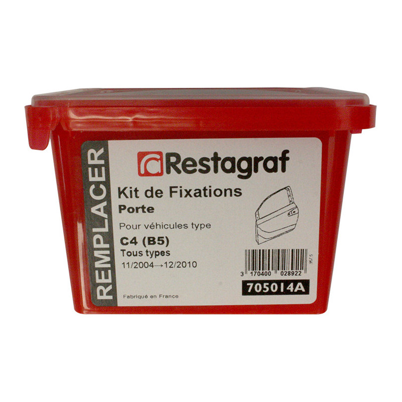 Fasteners Kit for Door C4 (B5) All models 11.2004 → 12.2010