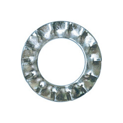 EXTERNAL SERRATED WASHER Ø 8 X 14 mm NFE 27-624 EXTERNAL SERRATED