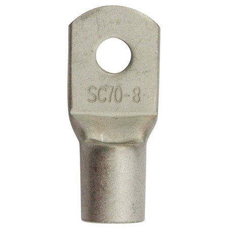 BUISVORMIGE, LASBARE KABELSCHOEN  Ø 8,4 mm (70 mm²)