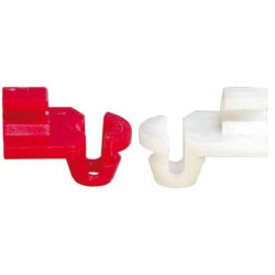 STANGENKLEM  Ø 2,5 mm PORTIERSLUITING