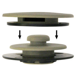 FASTENERS SET FLOOR CARPET