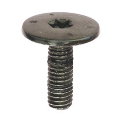 EXTRA LARGE DOME HEAD BLACK SCREW M6-1.00 X 18 mm DOOR LOCK