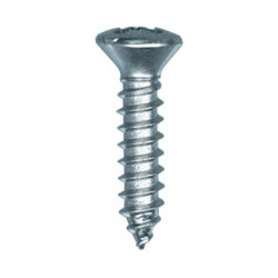 ZINC PLATED POZIDRIV RAISED COUNTERSUNK HEAD SELF TAPPING SCREW Ø 3,5 X 16 mm DIN 7983