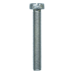 SLOTTED CHEESE HEAD SCREW M5-0.80 X 35 mm DIN 84