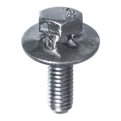 GRADE 6.8 HEXAGON HEAD SCREW WITH WASHER M6-1.00 X 20 mm