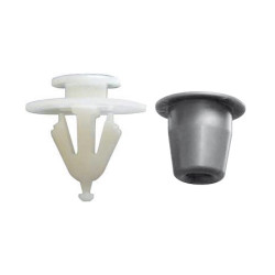 SET OF MOULDING CLIP + GROMMET Ø 9 mm BODY SHELL BELTLINE