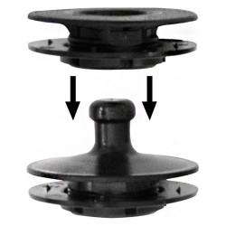 FASTENERS SET FLOOR CARPET