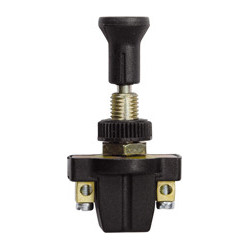 PUSH-PULL SWITCH Ø 8,3 mm 12V - 10A 2 TERMINALS