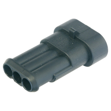 3 POSITIONS FEMALE WATERPROOF CONNECTOR 1,5 SERIES