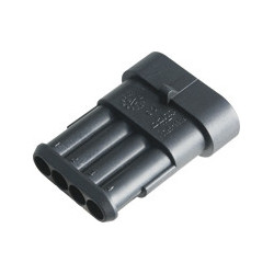 4 POSITIONS FEMALE WATERPROOF CONNECTOR 1,5 SERIES