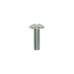 CROSS SLOTTED TRUSS HEAD MACHINE SCREW M6-1.00 X 20 mm NFE 25-129