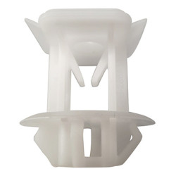 1/4 TURN RECEPTACLE MOULDING 20 x 20 mm