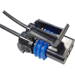 2 POSITIONS MALE PRE-WIRED CONNECTOR 2 X 2 mm² 2,8 SERIES