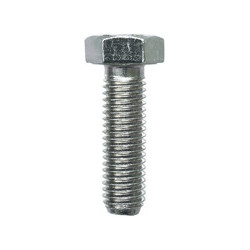 VIS À MÉTAUX TÊTE H CL8.8 ZN BLANC M12-1.75 X 40 mm DIN 933