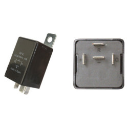 CENTRALE CLIGNOTANTE 24V 4 BROCHES AVEC SUPPORT AMOVIBLE