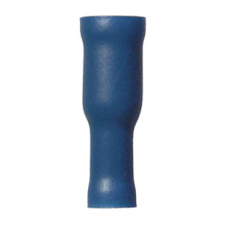 UNREINFORCED FEMALE INSULATED CYLINDRICAL TERMINAL Ø 4 mm (1 → 2,5 mm²)