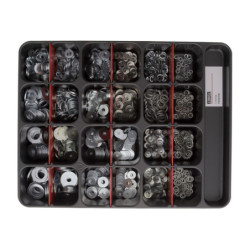 ASSORTMENT TRAY OF WASHERS