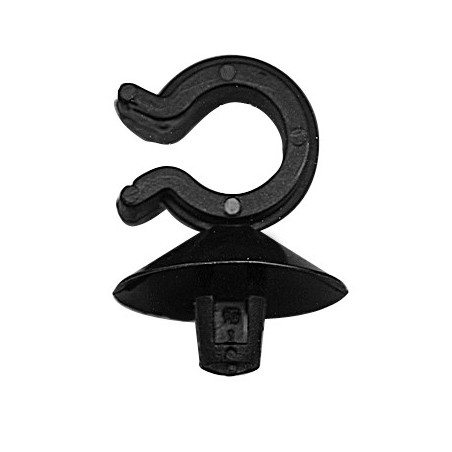 AGRAFE SUPPORT DE TUBE / CABLÂGE 1 LOGEMENT Ø 10 mm