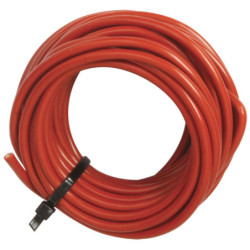 CROWN OF 5 METERS ELECTRIC WIRE 2 mm² RED