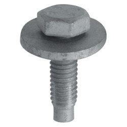 SCHRAUBE AUßENSECHSKANT MIT SCHEIBE M6-1.00 X 20 mm SEITENWAND VORNE UND FRONT-/HECKWAND/STOßFÄNGER