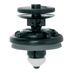 AGRAFE DE PANNEAU Ø 8 → 8,2 mm GARNITURE INTÉRIEURE ET PORTE.