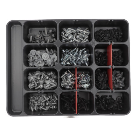 ASSORTMENT TRAY OF SPECIAL SCREWS