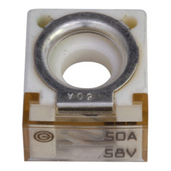 FUSIBLE CUBE CF 58V 50A POUR MONTAGE SUR COSSE DE BATTERIE