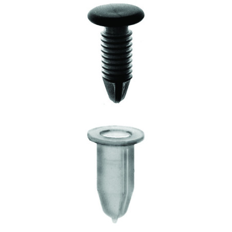 VERKLEIDUNGSCLIP + HÜLSE Ø 8,2 mm TÜRVERKLEIDUNG