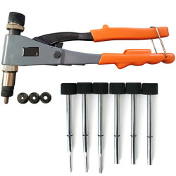 CRIMPING TOOL M3-0.50 → M6-1.00 FOR SCREW AND BLIND NUT