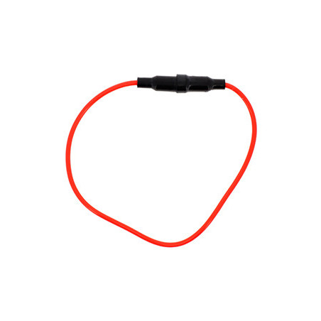 GLASS FUSE HOLDER Ø 5 mm