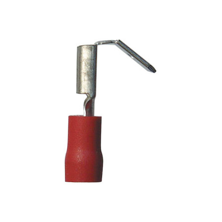 REINFORCED MIXED PRE-INSULATED FLAT TERMINAL 6,35 x 0,8 mm (0,3 → 1,5 mm²)