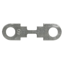 FUSIBLE RUBAN HSB 80A NON PROTÉGÉ