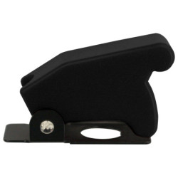 BLACK AIRCRAFT STYLE TOOGLE SWITCH COVER