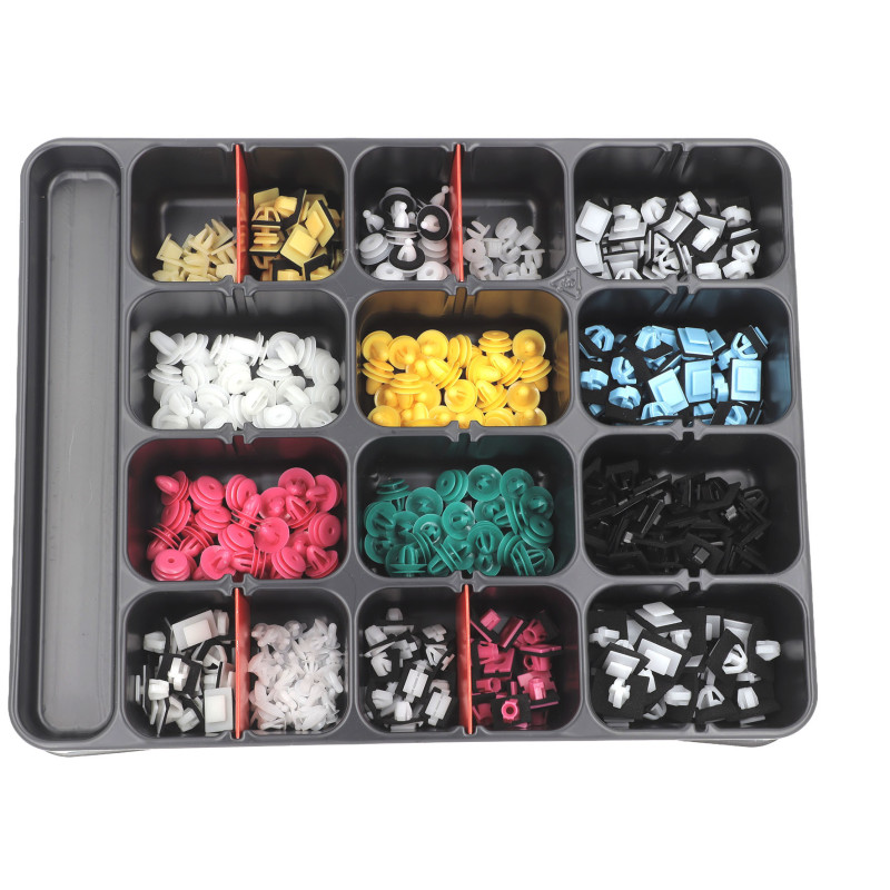 ASSORTMENT TRAY OF DOORS AND TAILGATES CLIPS HYUNDAY -KIA TYPE