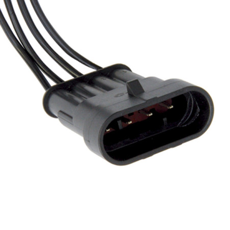 4-POLIGE STECKBUCHSE VORVERKABELT 1 MM², REIHE 1,5 DICHT