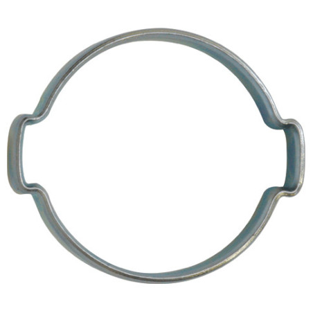 KLEM MET TWEE OREN  Ø 28 → 31 mm L = 9 mm