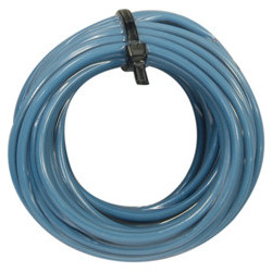 ELEKTROKABEL EINADRIG 5 M GEROLLT 1 mm²  BLAU