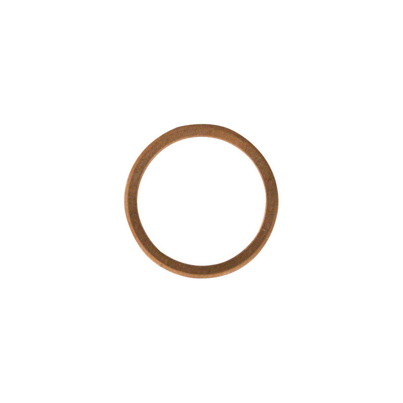 JOINT DE BOUCHON DE VIDANGE Ø 22,2 X 26,9 X 1,5 mm CUIVRE PLAT
